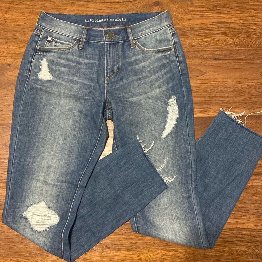 Articles of Society Shannon Slim Straight Jean
